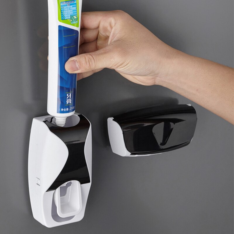 Automatic Toothpaste Dispenser Wall Mounted Kids Toothpaste Squeezer for Family Washroom In Stock