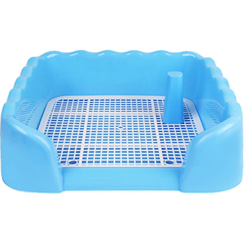 Cat toilet pet products urinal bedpan with bottom net Chinchilla Dutch pig ferret dwarf rabbit pet potty training easy to clean