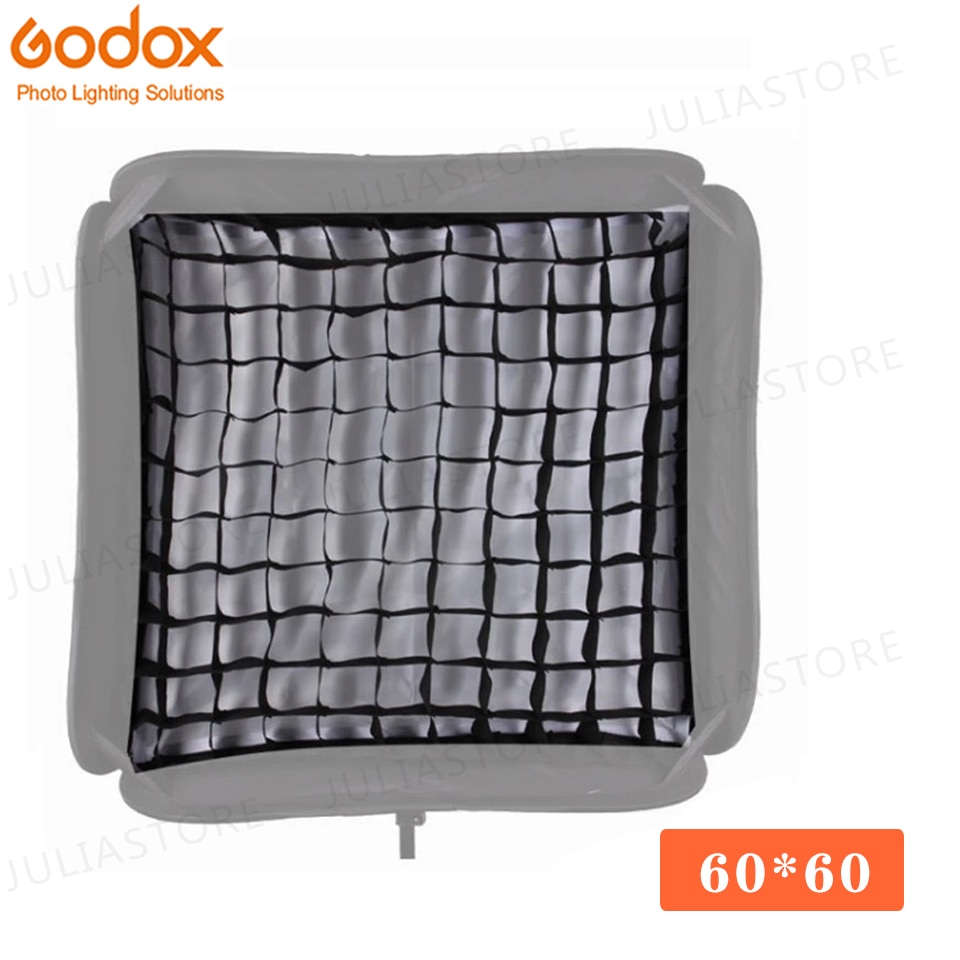 60 X 60cm Fotografie Quadratisch Honigwabe Gitter Netz Für Studio Softbox #R 