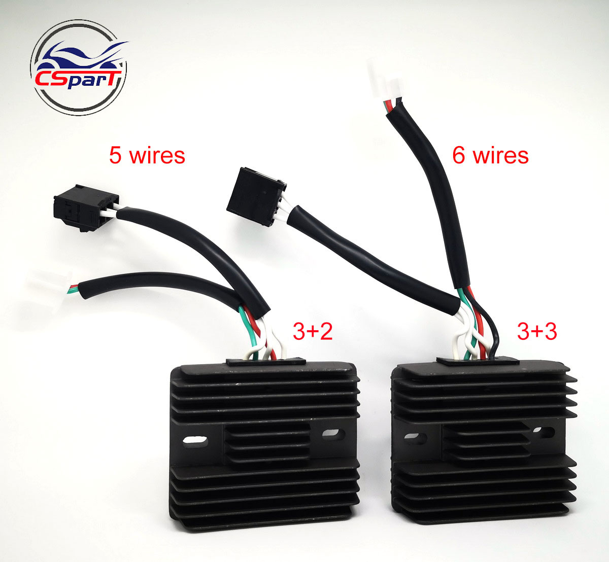 Rectificador regulador de voltaje CF188, 5 6 cables para CF MOTO 500 CF500 500CC UTV ATV GO KART 12V 0180-151000