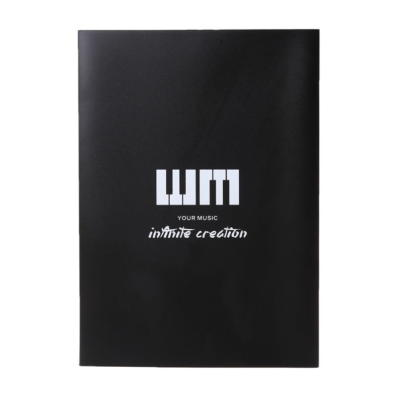 Feuille de musique élargie lisse dossier de partition A4 format Document élargi Piano partition dossier accessoires