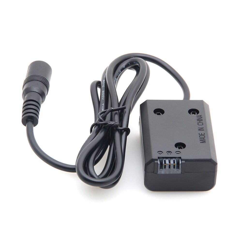 Adaptateur d&#39;alimentation externe de remplacement de batterie factice NP-FW50, coupleur cc pour A7R, A7, A7S, A7S Ii, A5000, A5100, A6000