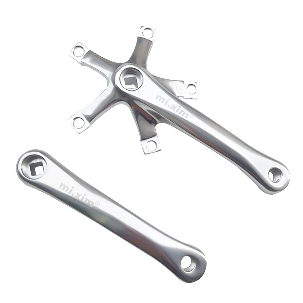 Bielas de bicicleta de montaña de carretera 165mm BCD 130, piñón de manivela de bicicleta de aluminio e instalación, Kit de clavos para 8/9/10 velocidades, disco único/Doble