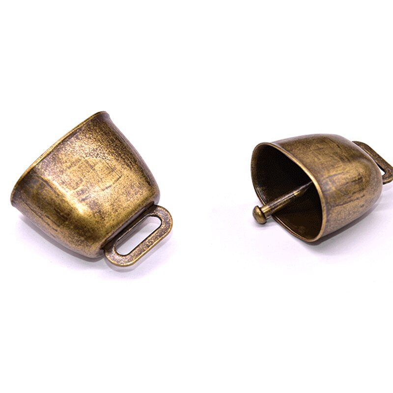 Kobber bjeller ku hest sau beite stor metall bjelle høyt skarpt spredning lenger høyt forhindre tapet hund kjæledyr dekor bjelle