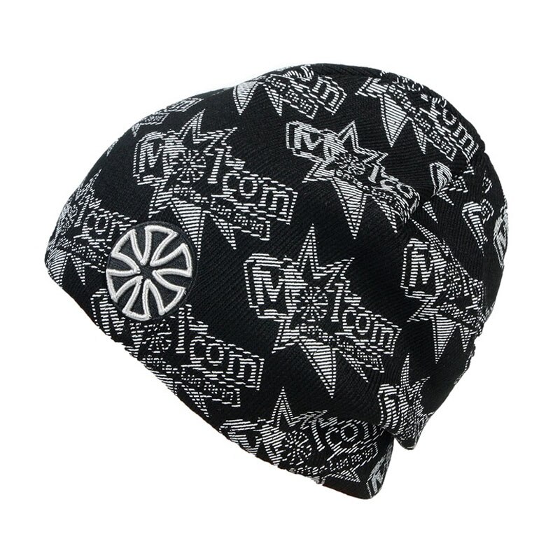 Sn.su.sk menn polar fleece caps dame varme vinter ski luer strikking skating caps for kvinne turtleneck luer snowboard lue 5270