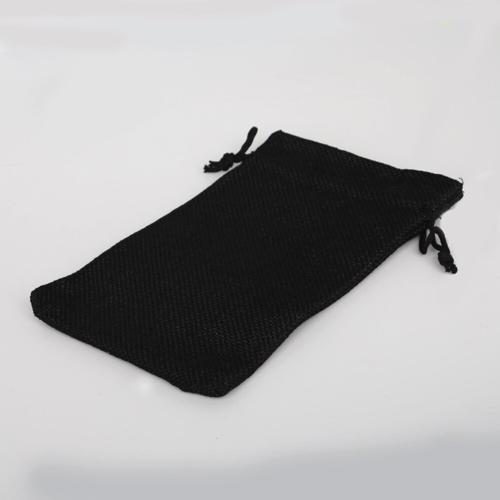 Sacs en lin et coton 10x14cm, emballage pour bijoux, pochette à cordon, sac de faveur, collier de bonbons de fête d'anniversaire de mariage, 9 couleurs