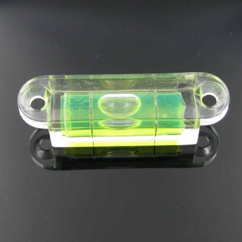 HACCURY Acrylic Square Level Bubble Mini Spirit Level Bubble with ears