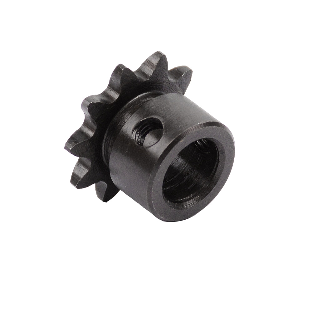 1pc 04C Chain Gear 45# Steel 10 Teeth Industrial Sprocket Wheel With Top Wire Bore 5mm 6mm 8mm 10mm