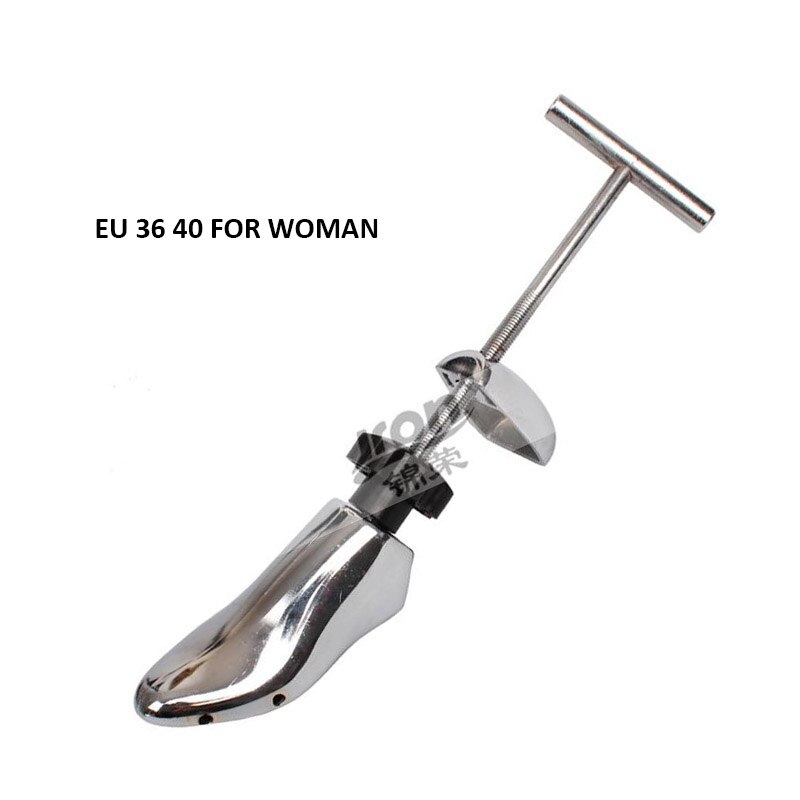 Jron 1 pièce en alliage d'aluminium chaussure arbre métal réglable chaussure expanseur femmes chaussure civière en acier chaussure civière Shaper: EU 36 40 WOMAN
