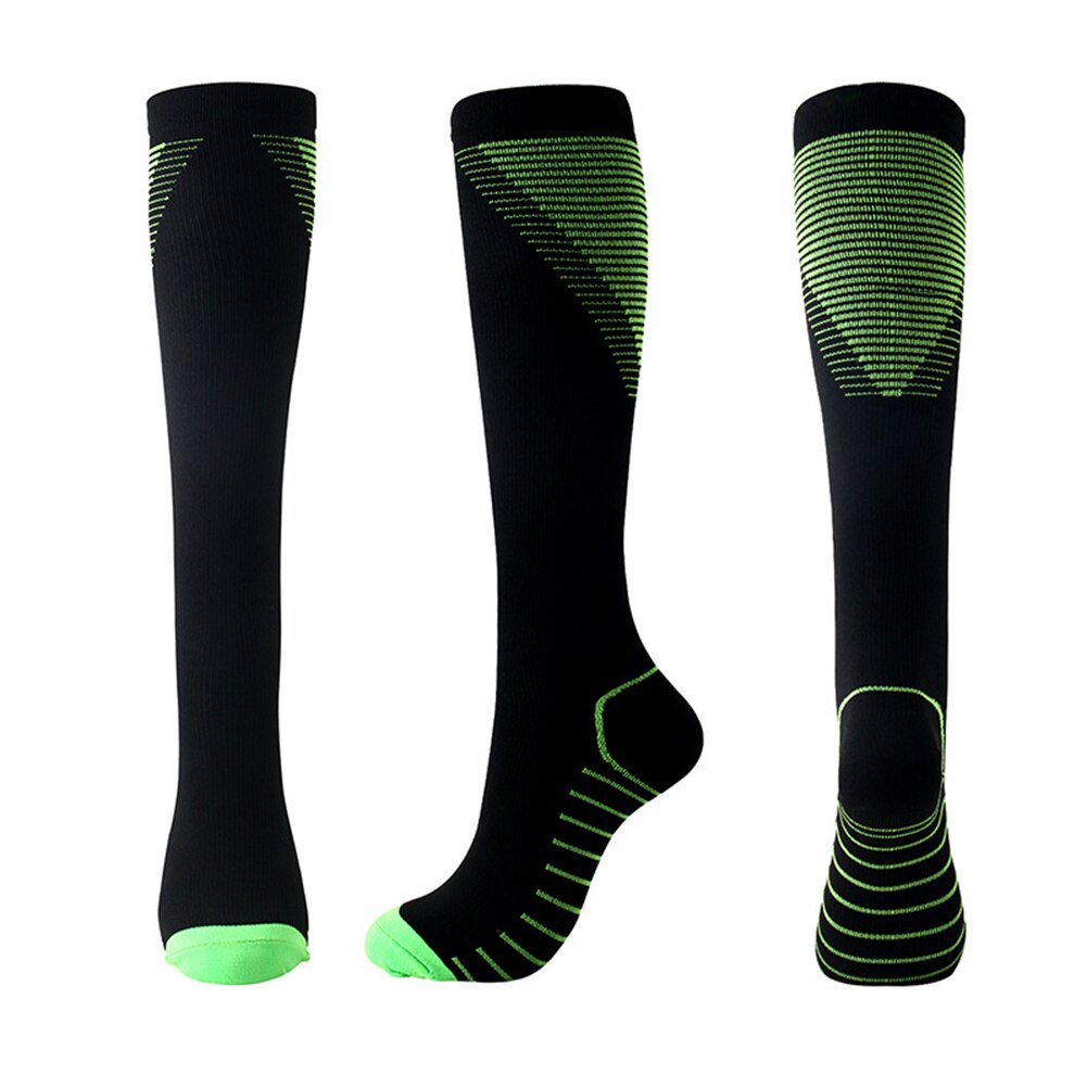 Men Women Outdoor Sports Football Soccer Running Nylon Compression Calf Socks Sports Football Soccer Running Nylon Calf Socks