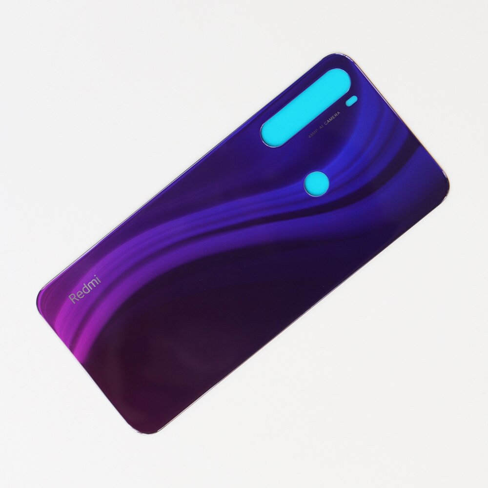 Note 8t originalt bagglascover til xiaomi redmi note 8t ,  bagdør udskiftning hårdt batterikasse, baghuscover