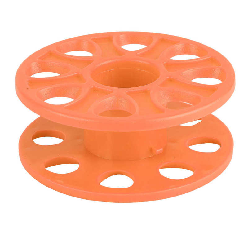 Tauchen Finger Spule Kunststoff Tauchen Spule Finger Spule schnappen Haken Kunststoff Tauchen Finger Spule Taucher Unterwasser Zubehör: Orange