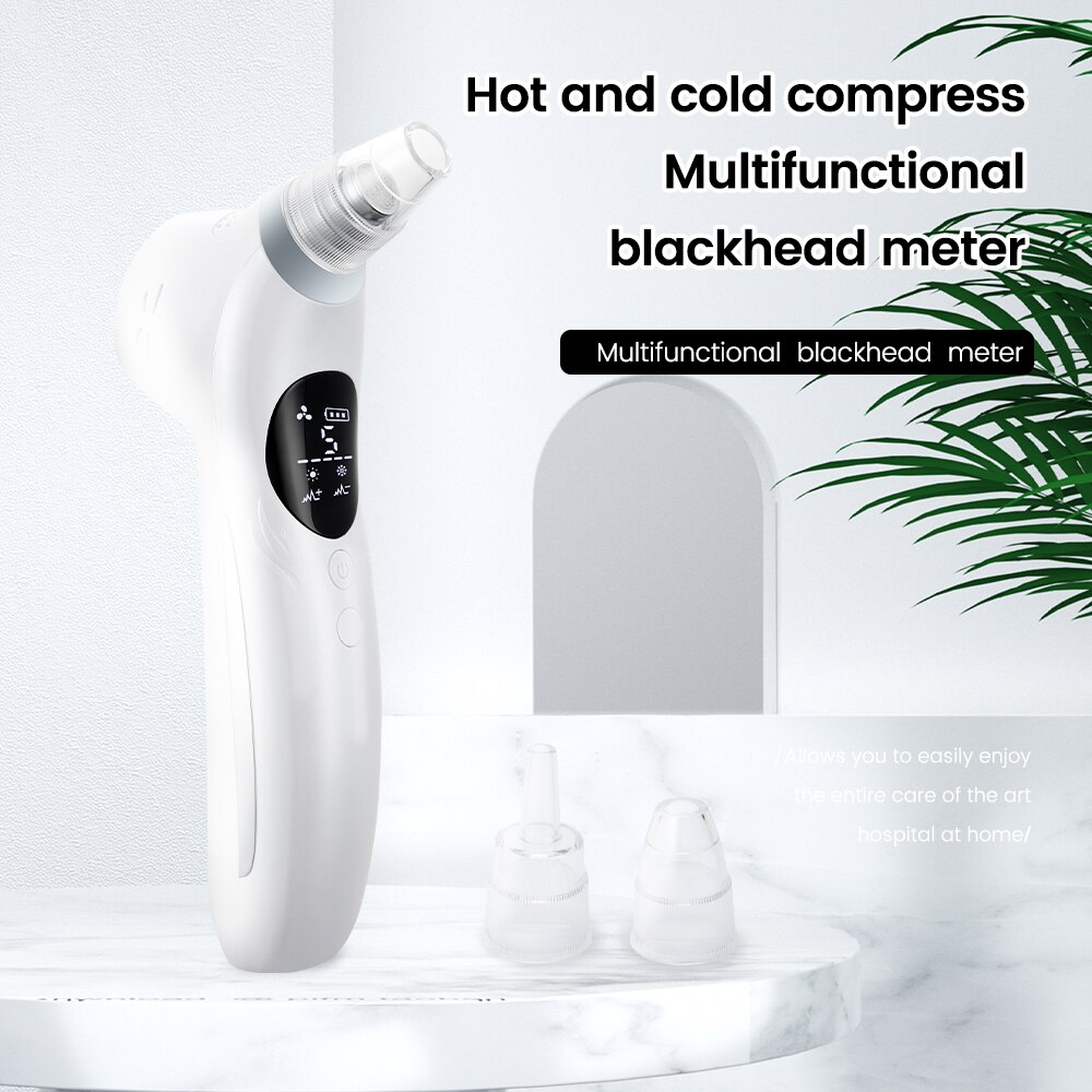 Electric Facial Blackhead Remover Acne Cleaner Black Spots Pore Cleaner Machine Blackhead Black Point Vacuum Cleaner Tool