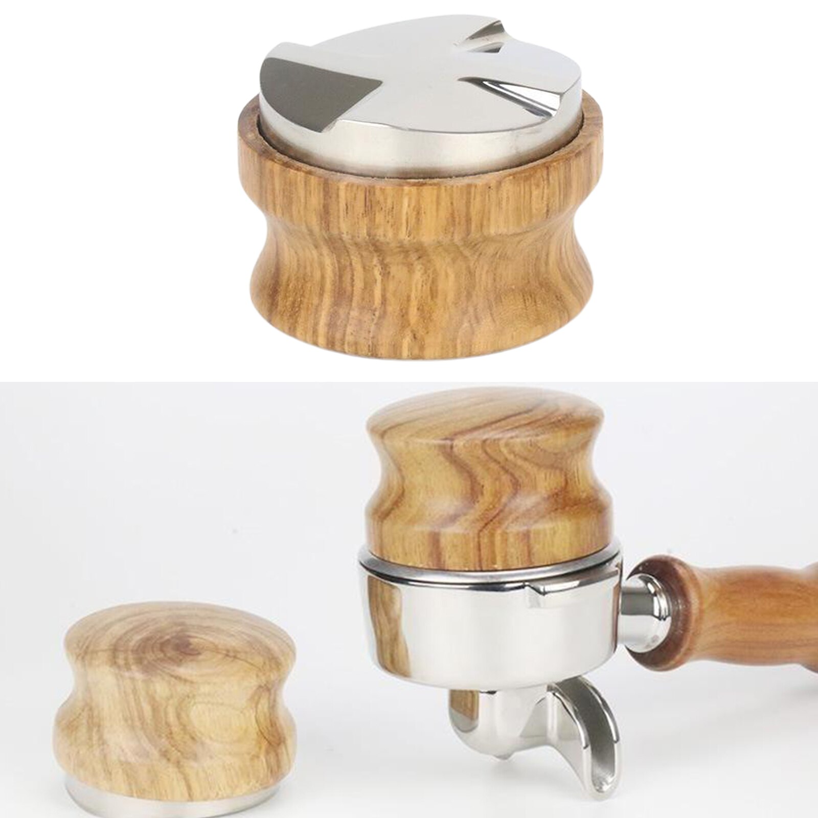 58mm Coffee Distributor Espresso Distributor Espresso Distributor Leveler Tool: 4 Leaf