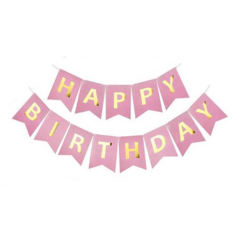 Fargerik gratulerer med dagen bunting bannere 1st bursdagsballonger fest blå rosa 16 tommers aluminiumsdekor folie bokstaver festrekvisita: Lysegrønn