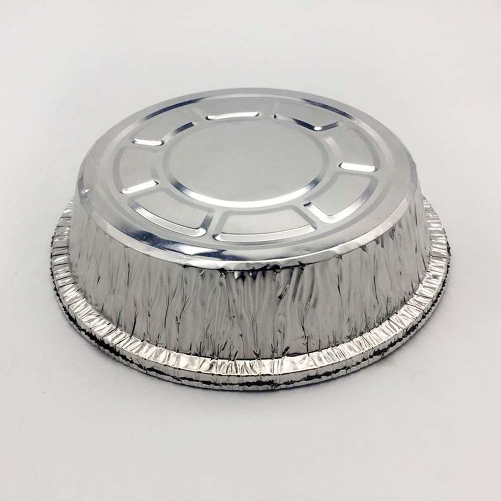 Plateau rond jetable en feuille d'aluminium, 20, pièces/ensemble, 9 pouces, pour barbecue, bols en aluminium, casseroles à tarte, outils pour gâteaux et tartes faits maison, fournitures de cuisine