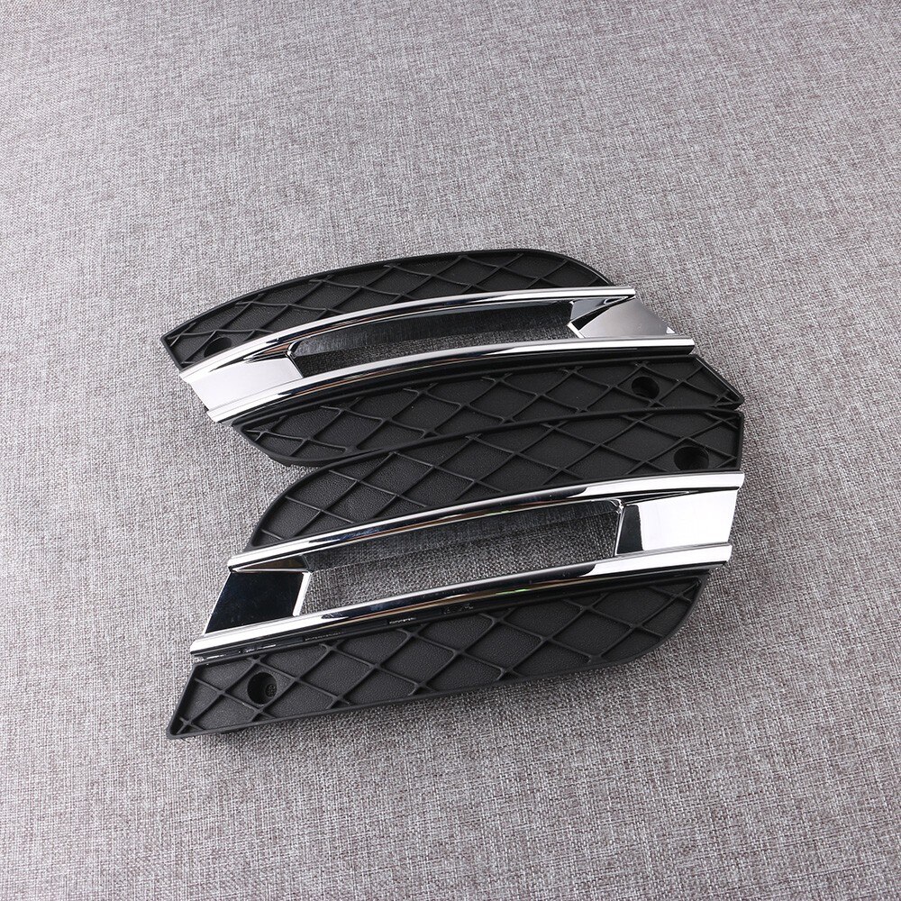 Pair DRL Light Lamp Cover Front Bumper Grille 1648801924 1648802024 For Mercedes-Benz ML350 ML450