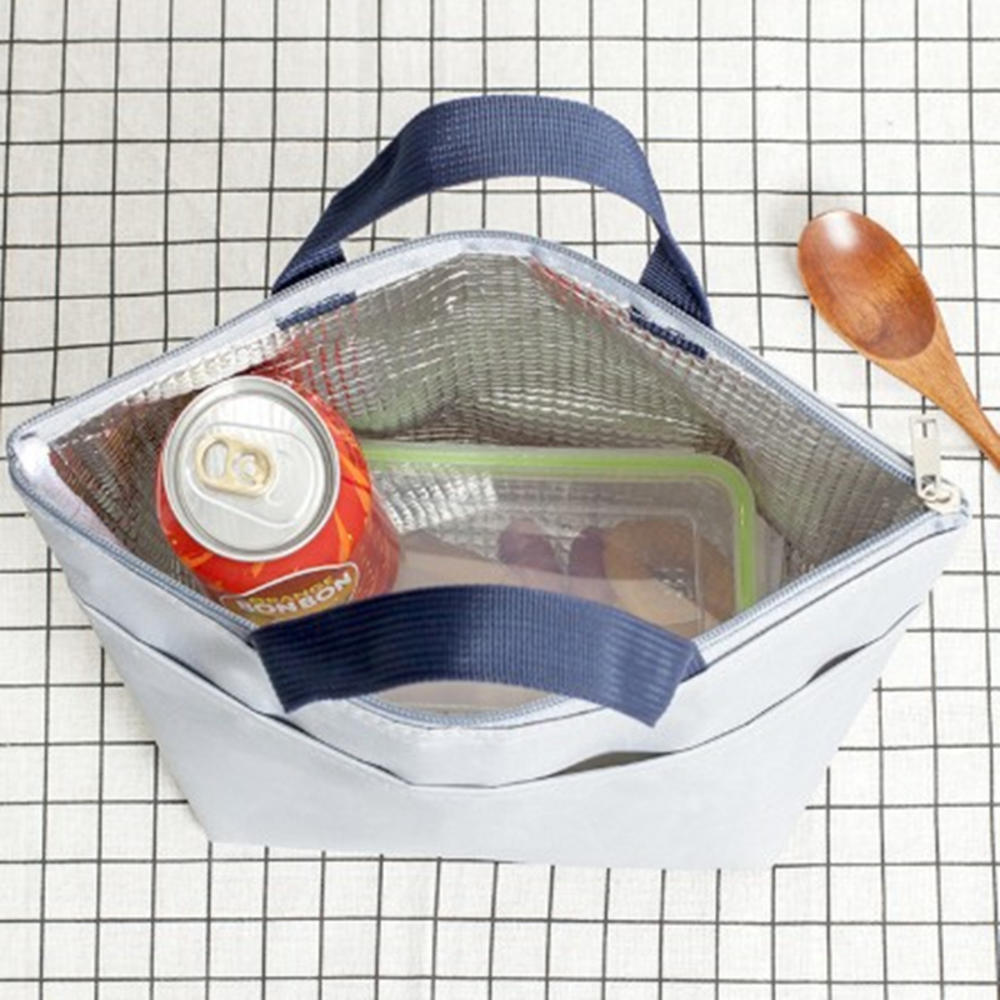 Neue Wasserdichte Oxford Mittagessen Tasche Beutel Verdickt Handtasche Picknick Tasche Frauen Kinder Bequem Mittagessen Box Tote Schule Lebensmittel Lagerung Taschen