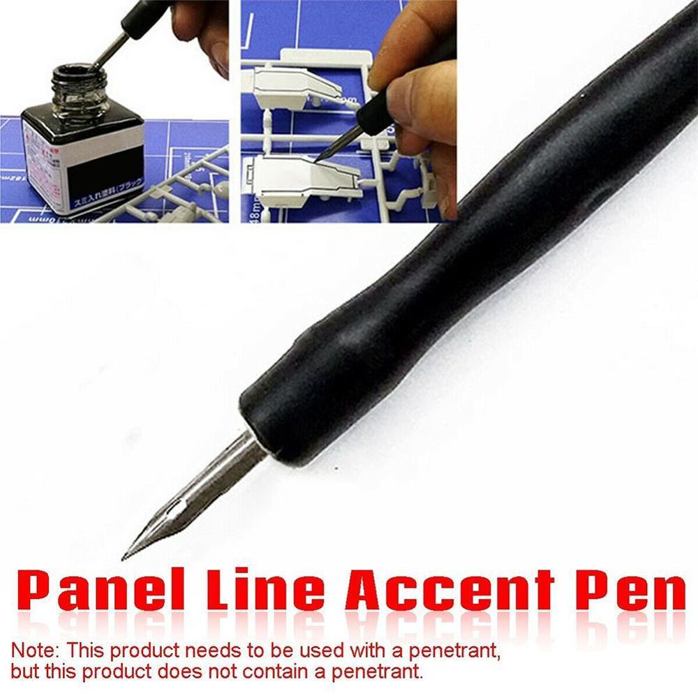 Wipe-free Seepage Pen Model Panel Line Accent Color Specific Avoid Scrubbing Infiltration Line Pen DIY Painting Tool Accessory