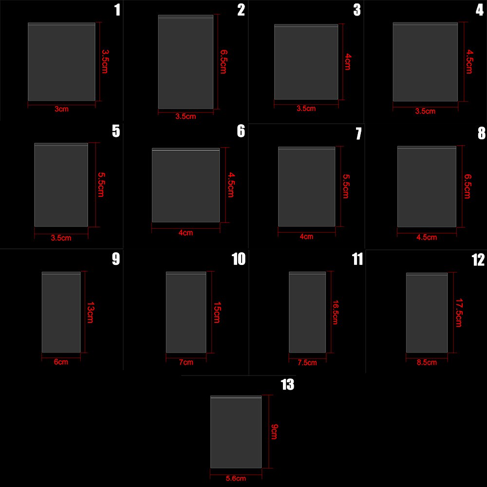 Neue 100Stck/Tasche 13 Größen transparent unversiegelt Spielen Karte Hülse Magie Spiel Spielen Ich bin Freien Bord Spiele Karten Schutz zubehör
