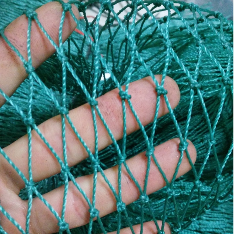 Halffabrikaten Product Polyvinylchloride Vissen Netwerk Trawl Visnet Fokken Kooien Netto Met Knort Dikke Lijn Accessoires