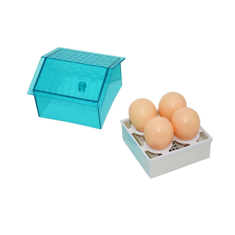 1 Juego de 4 Incubadoras de huevos, Control automático de temperatura, incubadora pequeña, incubadora de huevos, pollos, patos, aves, palomas, aves de corral, suministros