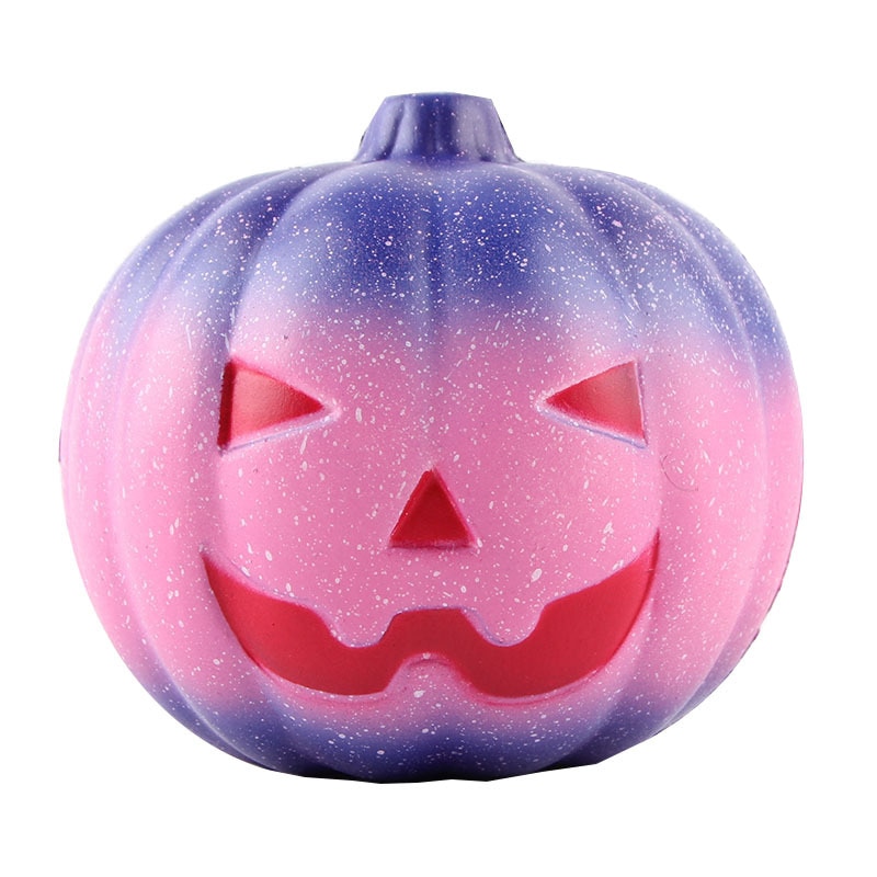 Jumbo Halloween Galaxy Pompoen Squishy Langzaam Stijgende Squeeze Speelgoed Pu Geurende Zachte Stress Relief Druk Speelbal 11*11*10 Cm