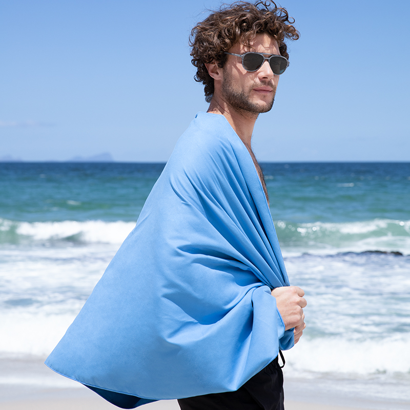 Naturehike Sports Antibacteriële sneldrogende badhanddoek Outdoor Reizen Strand Zwemmen Fitness Absorberende zweethanddoek