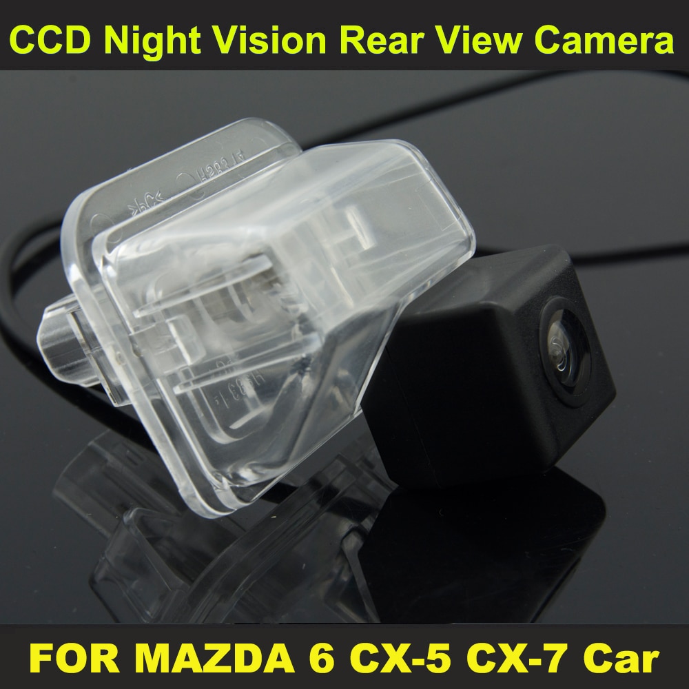 Vandtæt ccd night vision bil bakkamera til mazda 6 cx-5 cx-7 bil 8314 ccd