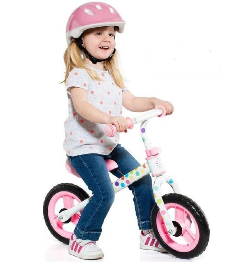 Kind Fiets Zonder Pedalen Roze