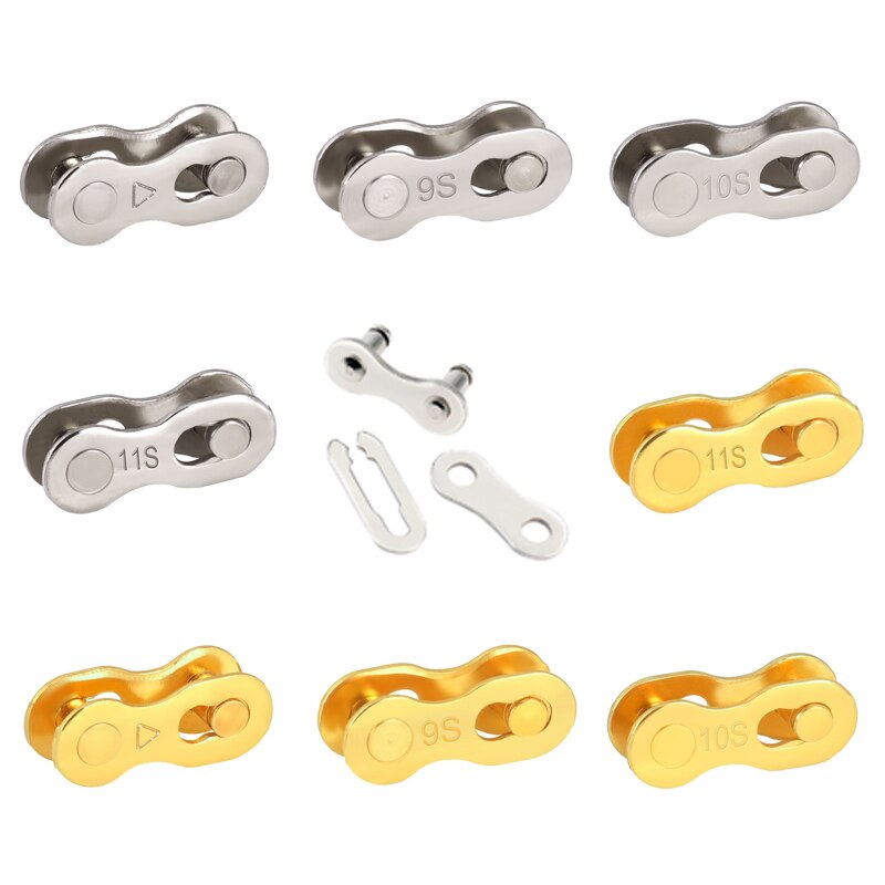 Bicycle Chain Connector Lock Quick Link Joints Magic Buckle Speed Quick Master Links 1/6/7/8/9/10/11 Speed Bicycle Accessories