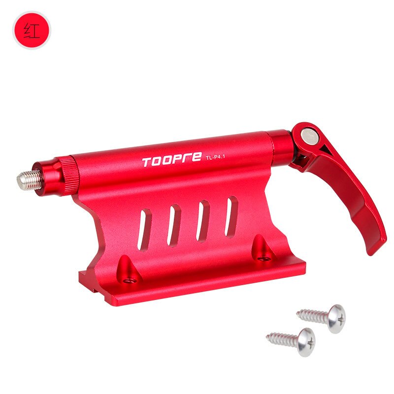 TOOPRE bicycle front fork quick release fixed clip road bike car luggage rack car SUV car parking rack: red