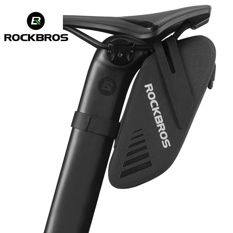 Rockbros Fiets Achter Tas Feflective Waterdichte Zadel Zadelpen Fietsen Opslag Fietstassen Mtb Road Vouwfiets Staart Zakken