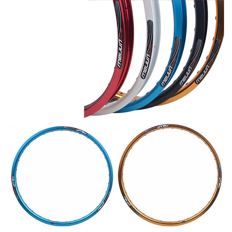 1pcs 20 inch bmx wheels 36 hole double layer bicycle rim for bmx fixed gear street bike colorful