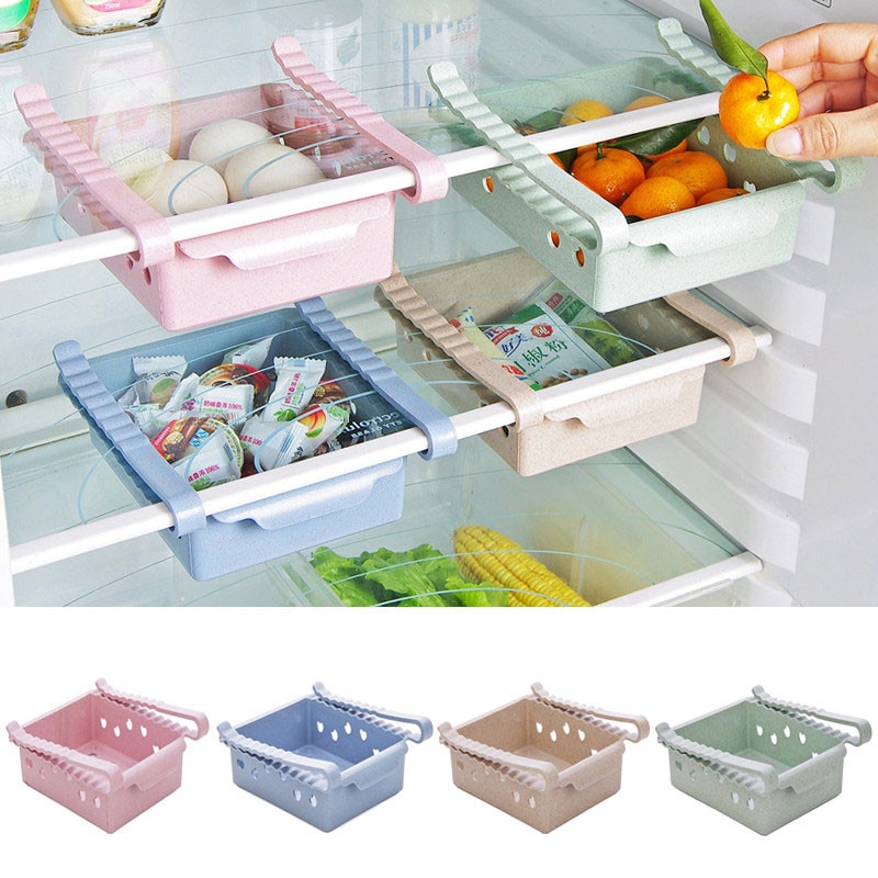 Kitchen Article Storage Shelf Refrigerator Drawer Shelf Plate Layer Plate Layer Storage Rack Kitchen Organizer Product