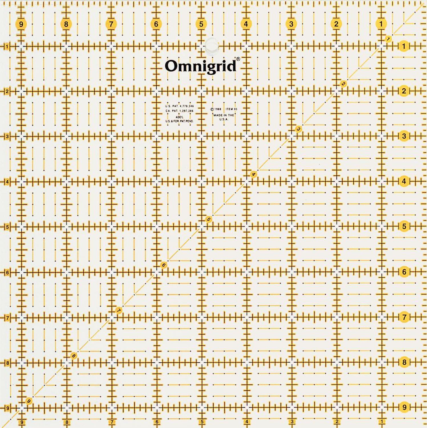 Patchwork/quilting lineal universal lineal med tomme skala prym 611472 611475 611319 611306 611473 611313 611314 611477 611318