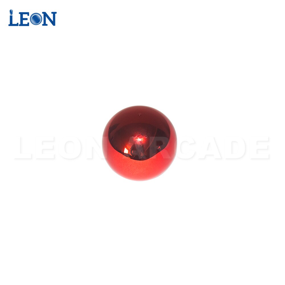 10 pz copia SANWA Lb35 Arcade Joystick Chrome Top palla Arcade fai da te bilanciere testa 35mm Balltop adatto Jlf-tp-8t Stick Arcade parti: Red