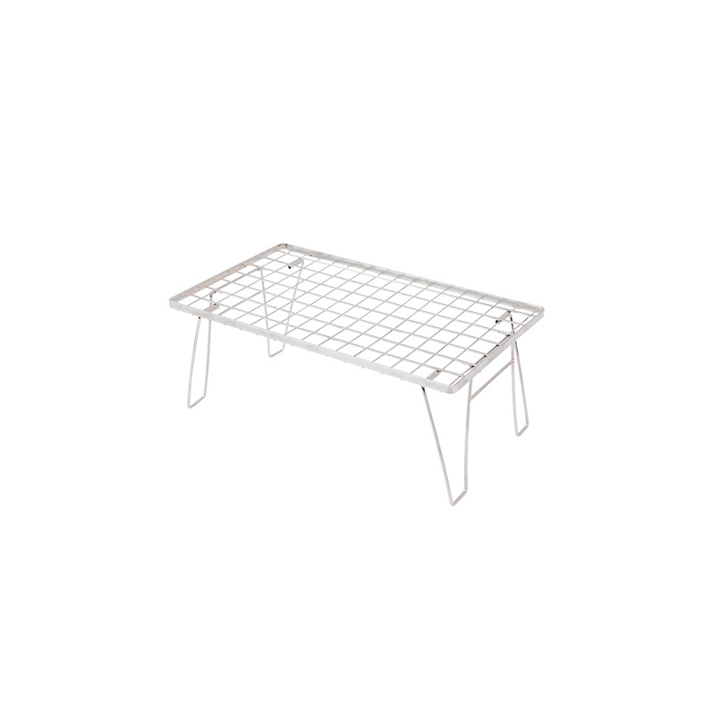 Camping BBQ Picknicktafel DIY Opvouwbare metalen tafel 60x35cm