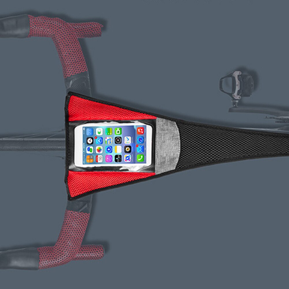 Droga Góra rower garnek pokrywa wodoodporny wioślarz turbosprężarka trener garnek absorbuje taśma zabezpieczająca pokrywa z siatki z etui na telefon uniwersalny