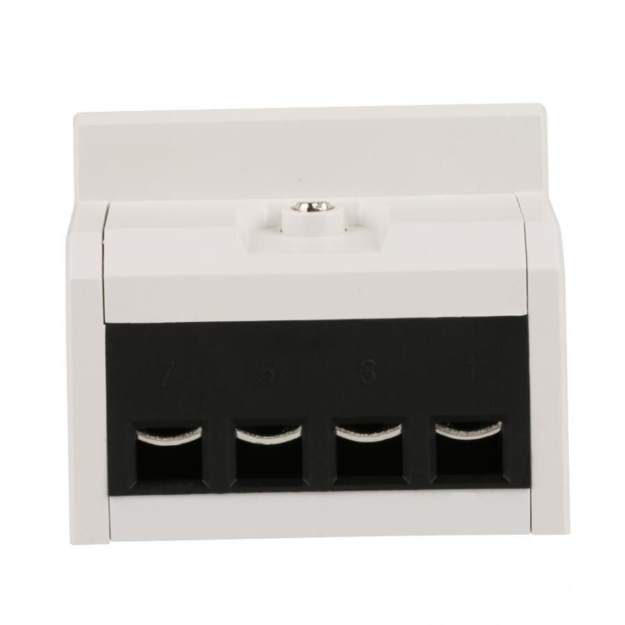 KWh Meter, Digital 3-Phase 4-Wire DIN Rail Electricity Meter, Electronic KWh Meter With Transparent Cover, Widely Used In Submeasurement System (10( 40) A