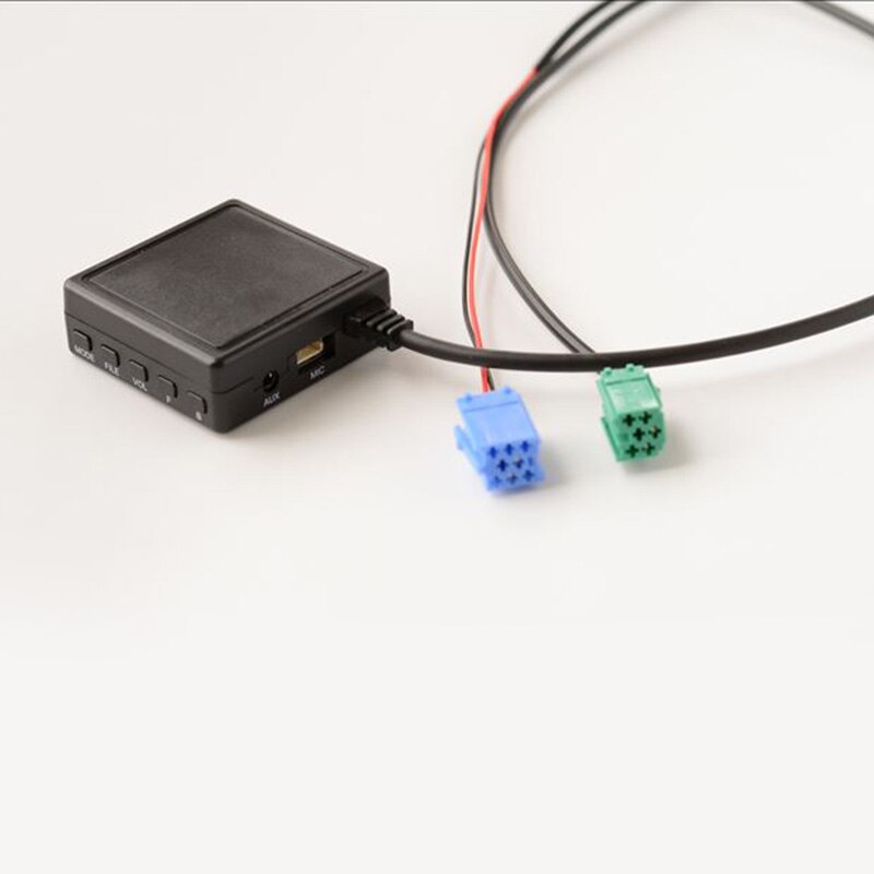 For Renault Bluetooth Audio 55*55*20mm 12V Radio Adapter AUX Handsfree