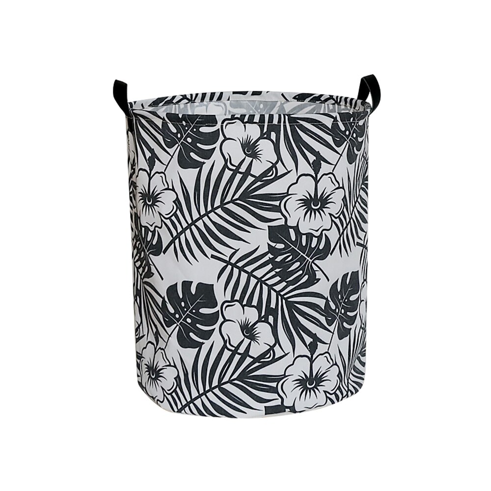 Folding Laundry Basket Round Storage Bin Bag Large Hamper Collapsible Clothes Toy Basket Bucket Organizer Large Capacity: 15