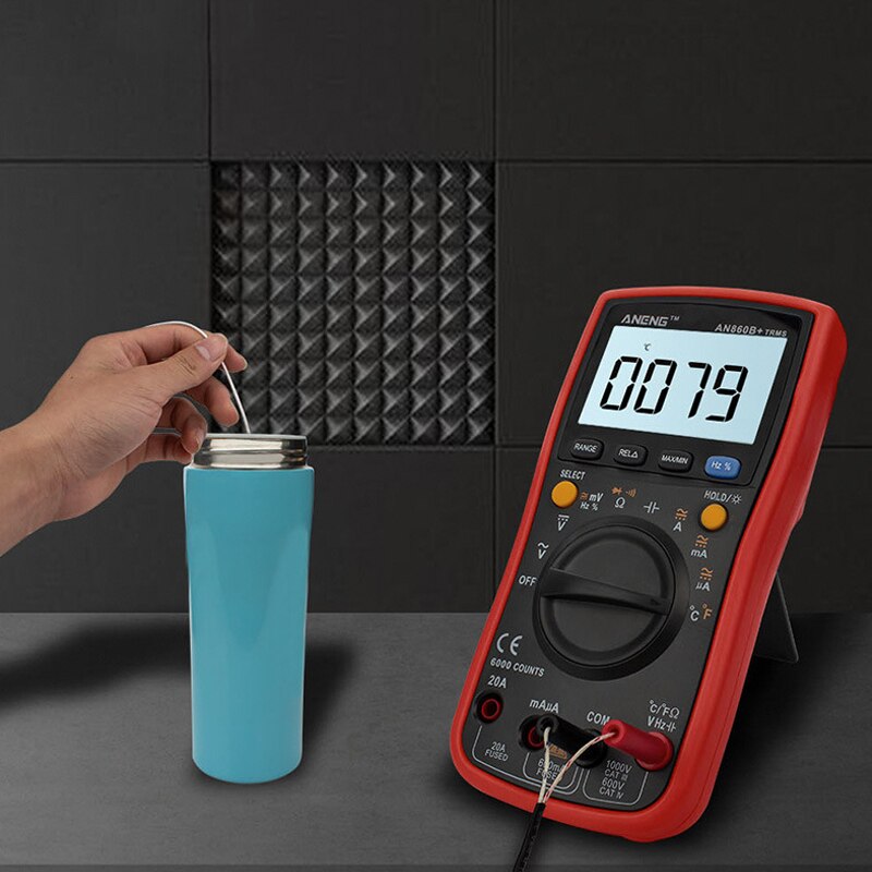 Handheld Digital Multimeter High-precision Universal Meter Electrician Test DC Voltage Current Meter Not Included Battery