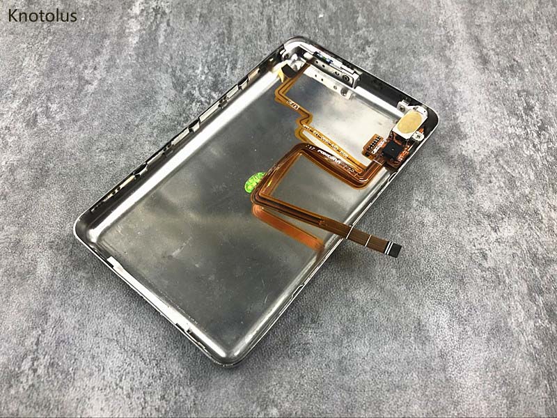 Knotolus Metal Case - for iPod Classic 80GB, 120GB, 160GB - Thin Bezel - Audio Jack Holder