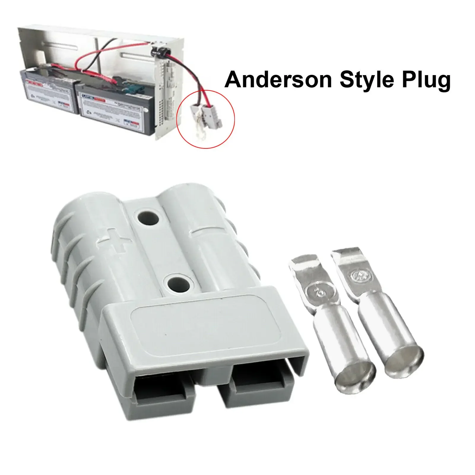 Connecteurs de prise de Style Anderson 50A/120A/175A/350A, 12-24V DC, outil électrique, chargeur de batterie, accessoires électroniques, 5/10 pièces