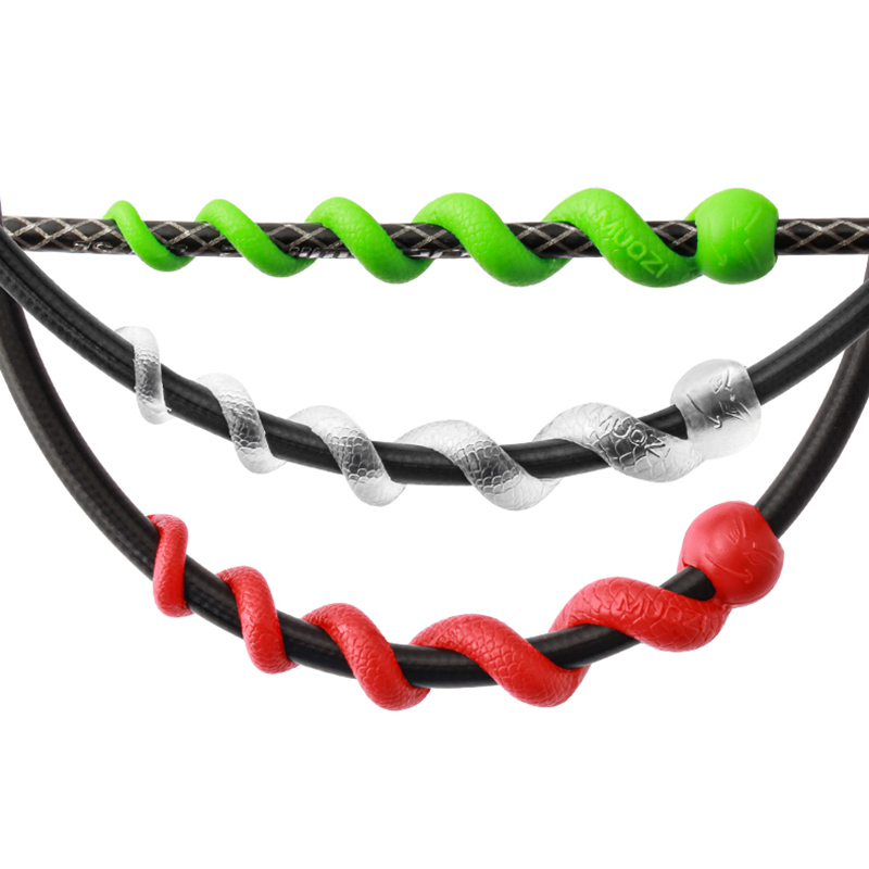 Muqzi 5Pcs Bike Kabel Bescherming Mtb Road Fiets Brake Shifter Cable Protector Frame Verf Remslang Bescherming Accessoires