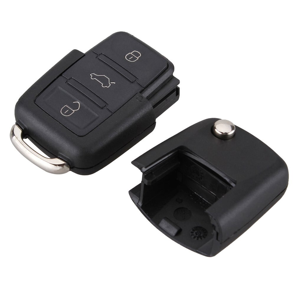 Folding Car Remote Flip Key Shell Case Fob 3 Buttons Suitable For