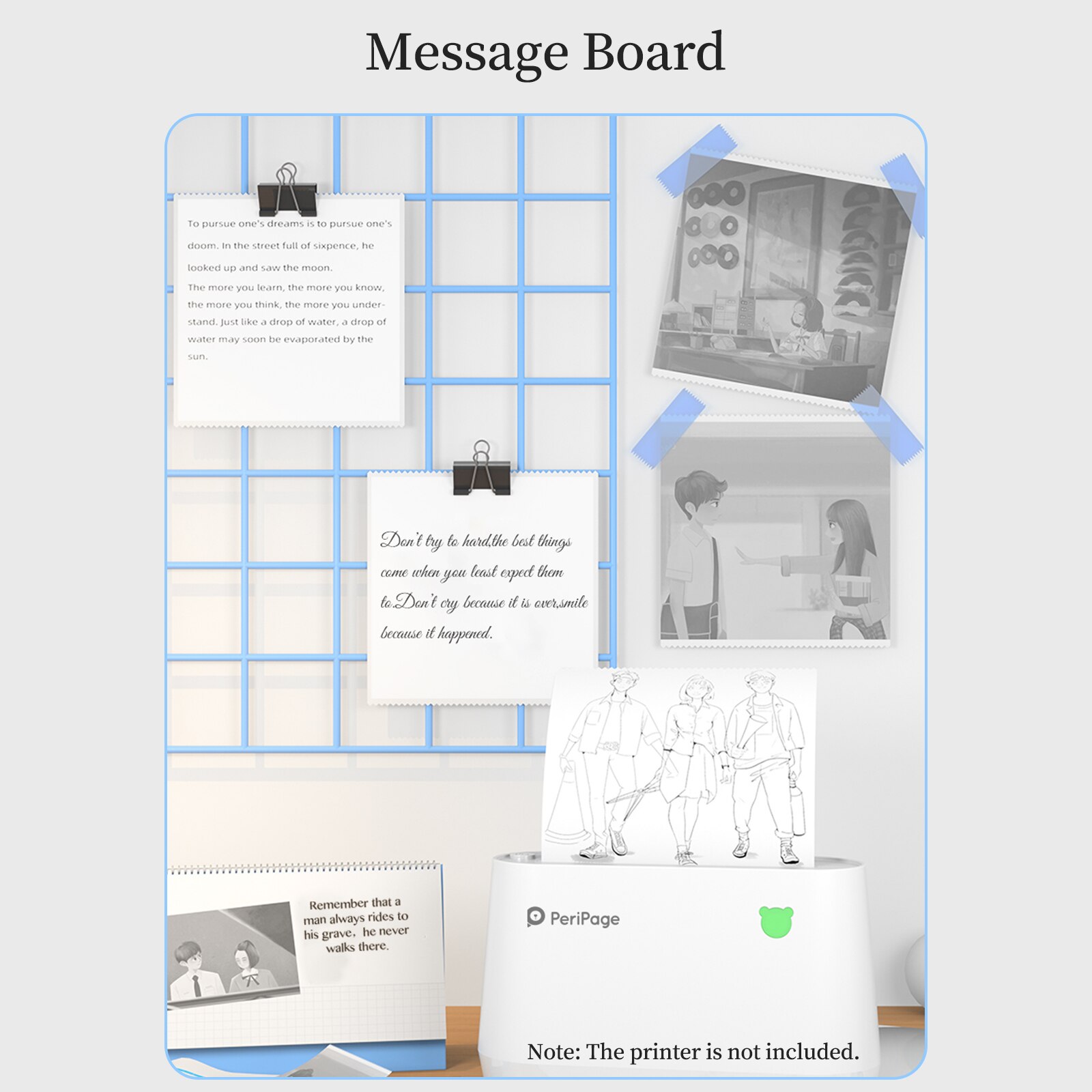 Peripage 3 Roll 77X30Mm Zelfklevende Thermisch Papier Sticker Bpa-vrij Printable Sticky Papier Voor peripage A9/A9s/A9 Pro/A9 Max