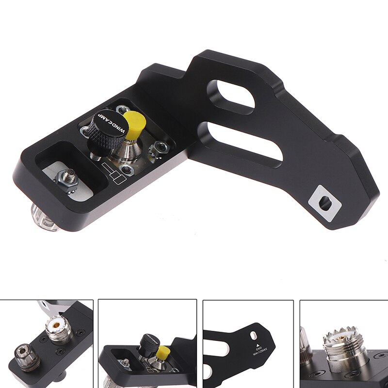 ICOM IC-705 Portable Antenna Stand Quick Release Radio Aluminum Alloy Antenna Bracket