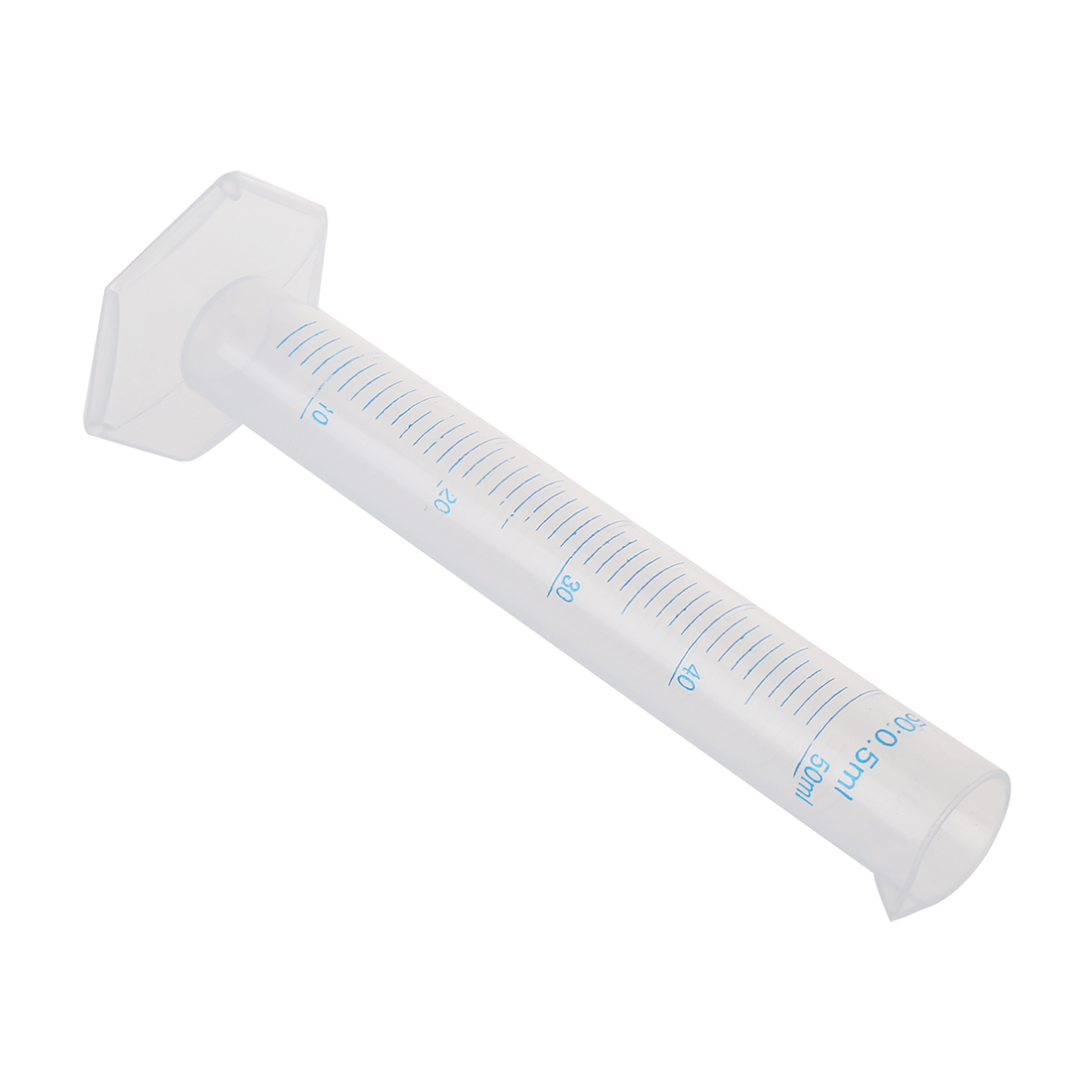 Høyde  av 17cm gradert sylinder 50ml plast